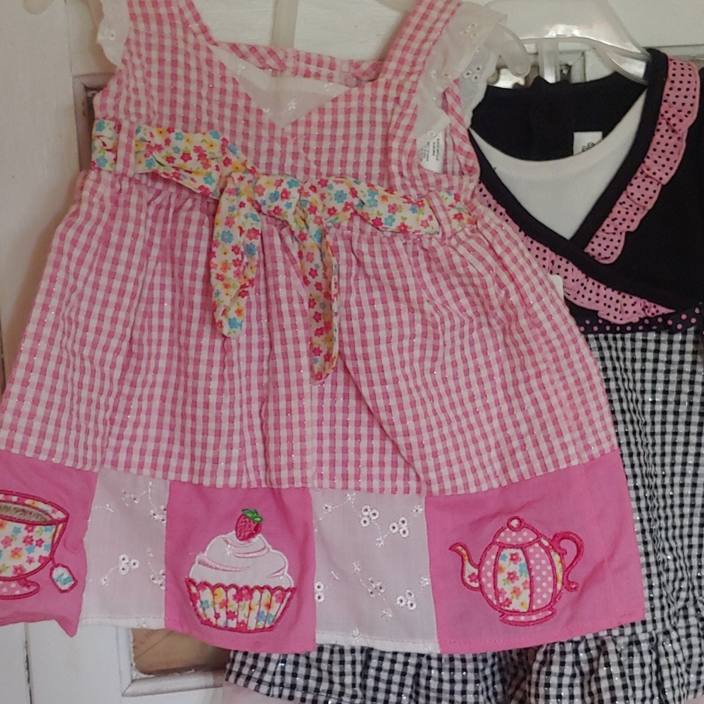 Dresses 3-6 mo.